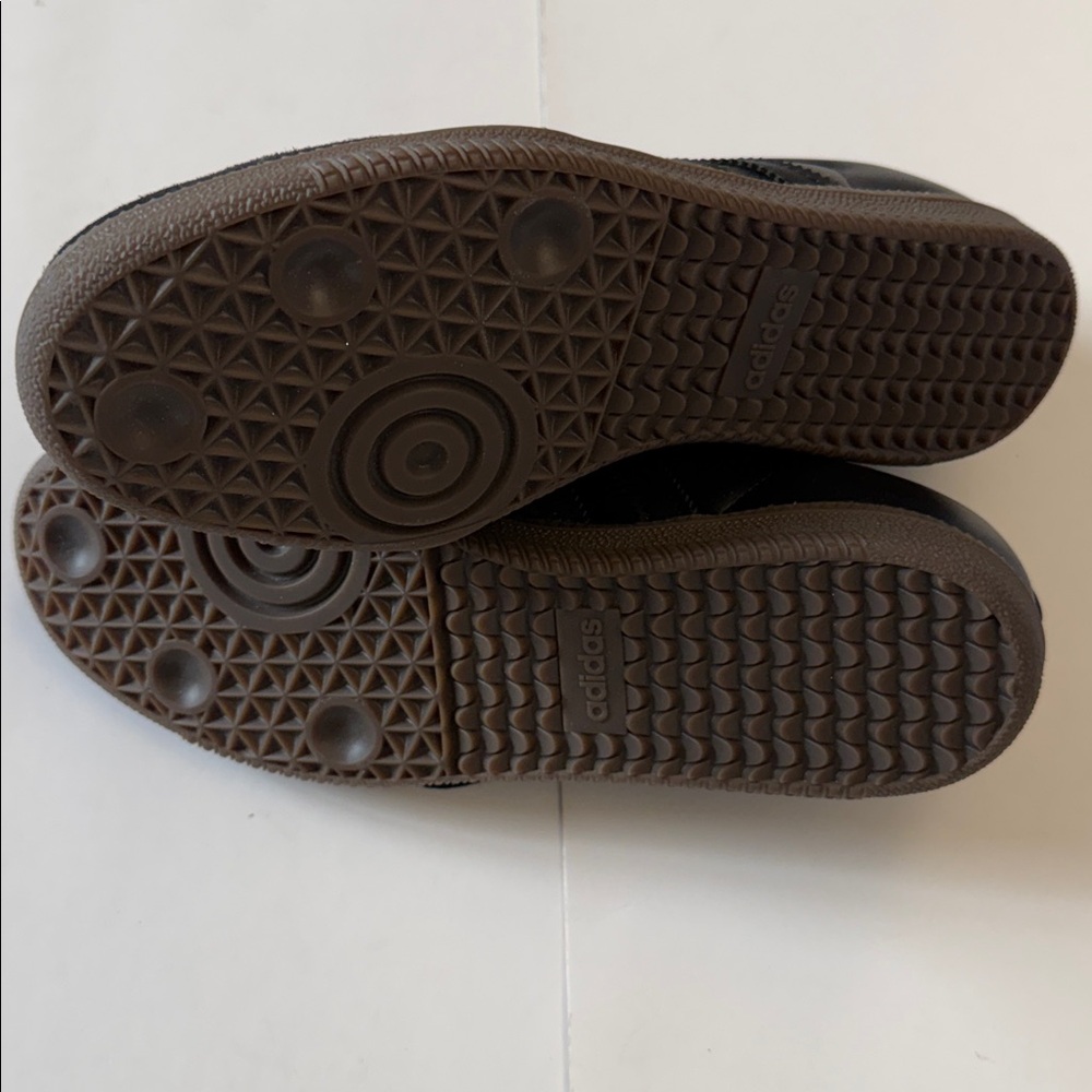 ADIDAS Samba OG Leather Sneakers with Blue Tongue Label - Picture 11 of 11